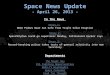 Space News Update - April 26, 2013 -