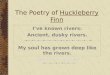 The Poetry of  Huckleberry Finn
