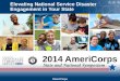 Elevating National Service  Disaster  Engagement in Your State