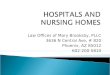 HOSPITALS AND NURSING HOMES