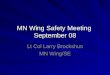 MN Wing Safety Meeting  September 08