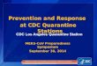 CDC Los Angeles Quarantine Station