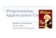 Programming  Appreciation Camp