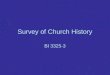Survey of Church History