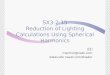 SX3-2.15 Reduction of Lighting Calculations Using Spherical Harmonics