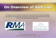 On Overview of AGR-Lite