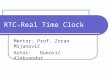 RTC-Real Time Clock