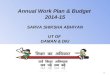 Annual Work Plan & Budget  2014-15 SARVA SHIKSHA ABHIYAN UT OF  DAMAN & DIU