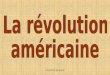 La révolution  américaine