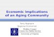 Economic Implications of an Aging Community