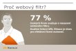 77 % českých firem uvažuje o nasazení webového filtru
