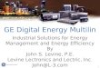 GE Digital Energy Multilin