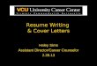 Resume Writing  & Cover Letters