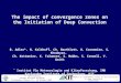 The impact of convergence zones on the Initiation of Deep Convection