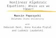 Solvers for Systems of Nonlinear Algebraic Equations; Where are we TODAY?