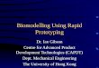 Biomodelling Using Rapid Prototyping