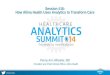 Session #16: How Allina Health Uses Analytics to Transform Care