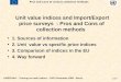 Unit value indices and Import/Export price surveys  : Pros and Cons of collection methods