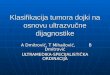 Klasifikacija tumora dojki na osnovu ultrazvučne dijagnostike