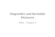 Diagnostics and Remedial Measures