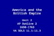 America and the British Empire