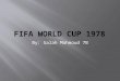 Fifa world cup 1978