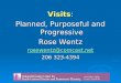 Visits : Planned, Purposeful and Progressive  Rose Wentz rosewentz@comcast 206 323-4394