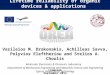 Lifetime reliability of organic devices & applications