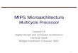 MIPS Microarchitecture Multicycle Processor