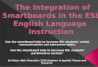 The Integration of Smartboards in the ESL English Language  Instruction