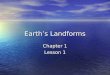 Earth’s Landforms