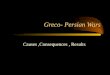 Greco- Persian Wars