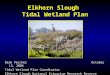 Elkhorn Slough  Tidal Wetland Plan