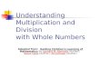 Understanding Multiplication and Division with Whole Numbers