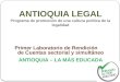 Antioquia Legal Programa de promoción de una cultura política de la legalidad