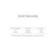 Grid Security
