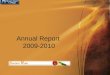 Annual Report  2009-2010
