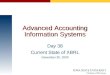 Advanced Accounting Information Systems