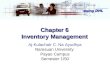 Chapter 6  Inventory Management