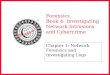 Forensics  Book 4: Investigating Network Intrusions and Cybercrime