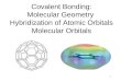 Covalent Bonding: Molecular Geometry  Hybridization of Atomic Orbitals Molecular Orbitals