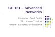 CE 151 – Advanced Networks