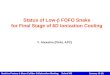 Status of Low-   FOFO Snake for Final Stage of 6D Ionization Cooling