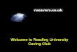 Welcome to Reading University Caving Club