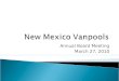 New Mexico Vanpools