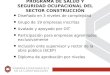 PROGRAMA DE SALUD Y SEGURIDAD OCUPACIONAL DEL SECTOR CONSTRUCCIÓN