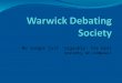 Warwick Debating Society
