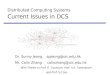 Distributed Computing Systems  Current Issues in DCS