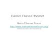 Carrier Class Ethernet