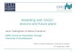 Modelling with SAGE:  lessons and future plans